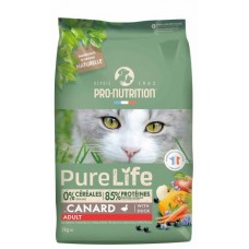 Flatazor PureLife ADULT with Duck 2 кг - Пълноценна храна за пораснали котки на възраст над 1 г., с ПАТИЦА.